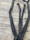 Jeremy & Lord Premier Breastplate - Black - Cob - ONLY 1 LEFT