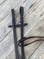 Pony Web Reins - 2.2m Brown