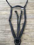 Jeremy & Lord Premier Breastplate - Black - Cob - ONLY 1 LEFT
