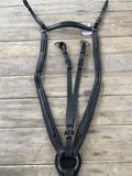 Jeremy & Lord Premier Breastplate - Black - Cob - ONLY 1 LEFT