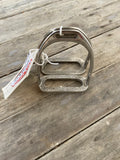 Flair Stainless Steel Stirrups - 4.0" ( Kids Size )