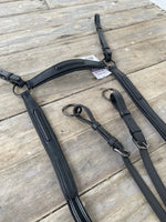 Jeremy & Lord Premier Breastplate - Black - Cob - ONLY 1 LEFT