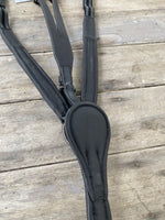 Jeremy & Lord Premier Breastplate - Black - Cob - ONLY 1 LEFT