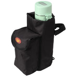Fort Worth Bottle Saddle Bag w/Pouch - Black