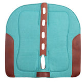 Fort Worth Felt Barrel Pad with Built-In Shim – Turquoise 30” x 30”