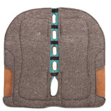 Fort Worth Felt Barrel Pad with Built-In Shim – Turquoise 30” x 30”
