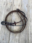 Platinum Small Pony Web Reins - Brown