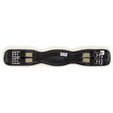 Equi-Prene Elastic Fleece Lined Dressage Girth - Black