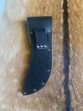 Taurus Leather Large Skinning Knife Sheath with Flap