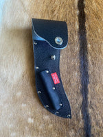 Taurus Leather Large Skinning Knife Sheath with Flap