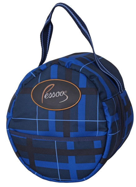 Pessoa Helmet Bag Plaid - Navy/Black