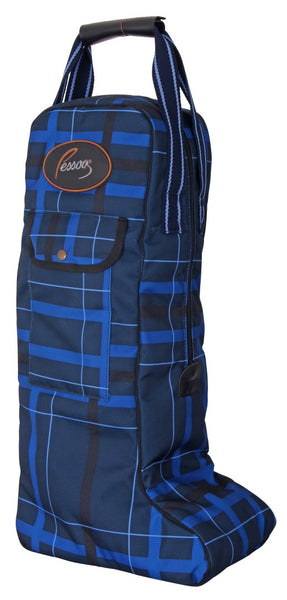 Pessoa Boot Bag Plaid - Navy/Black