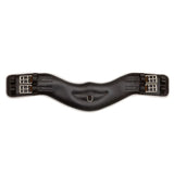 Syd Hill Anatomical Leather Dressage Girth - White Backing