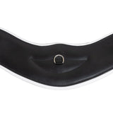 Syd Hill Anatomical Leather Dressage Girth - White Backing