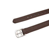 Syd Hill Soft Leather Stirrup Leathers with Nylon Insert