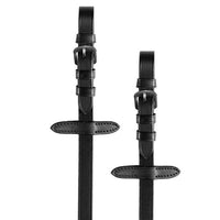 Landsborough Soft Leather Reins With Leather Stoppers
