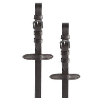 Landsborough Soft Leather Reins With Leather Stoppers