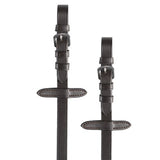 Landsborough Soft Leather Reins With Leather Stoppers