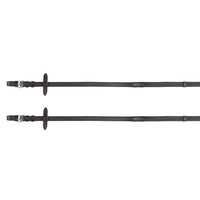 Landsborough Soft Leather Reins With Leather Stoppers