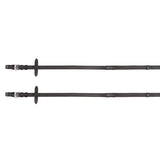 Landsborough Soft Leather Reins With Leather Stoppers