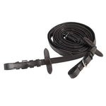 Landsborough Soft Leather Reins With Leather Stoppers