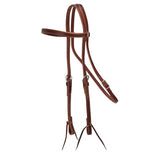 Weaver 5/8" Latigo Headstall/ Bridle - Brown