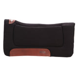 Contoured Saddle Pad Black H9 32" x 32"