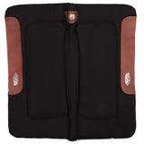 Contoured Saddle Pad Black H9 32" x 32"