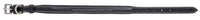 Cavallino Stitched Leather Dog Collar - Black