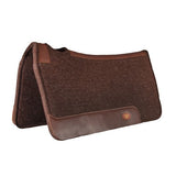 Fort Worth Merino Wool Felt Saddle Pad - Brown