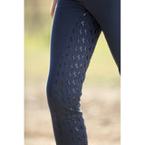 Huntington Girls Pull-On w/ Gel Stretch Breeches - Navy/Pink