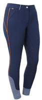 Cavallino Sport II Breeches - Silicone Seat - Navy - Ladies 6 1x left
