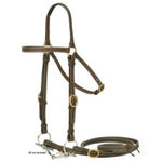 Flinders Edge Sewn 3/4" Barcoo Bridle & Reins - Pony