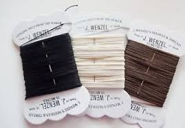 J Wenzel plaiting thread & needle